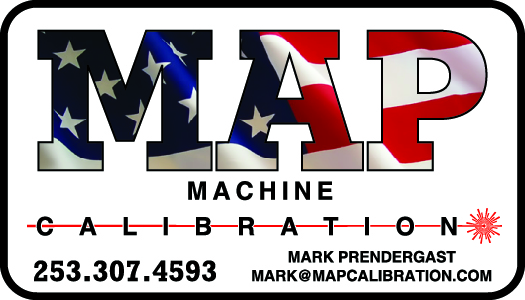 MAP Machine Calibration — Mark Prendergast business card